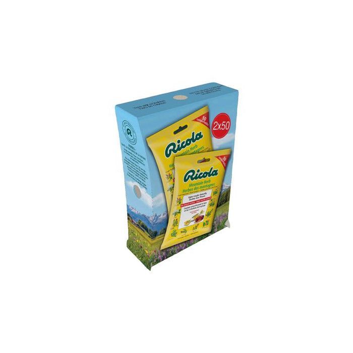 Ricola Mountain Herb Sugar Free Drops