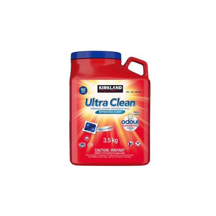 Kirkland Signature Ultra Clean Laundry Detergent Pacs