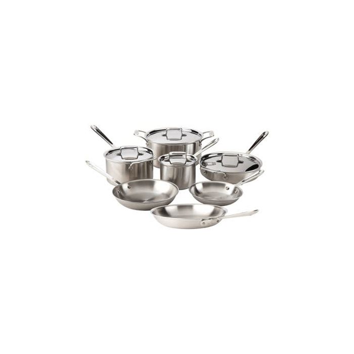 All-Clad 11-Piece D5 Clad Cookware Set