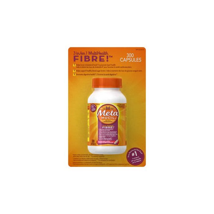 Metamucil Daily Fibre Supplement Capsules