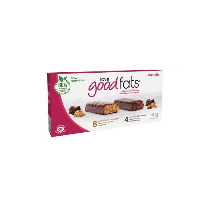 Love Good Fats Variety Keto Snack Bars