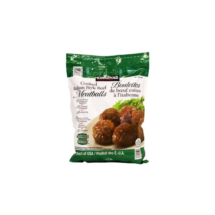 Kirkland Signature Frozen Italian-Style Meatballs