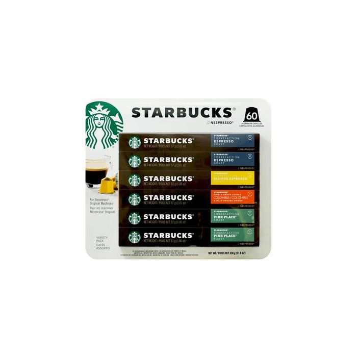 Starbucks by Nespresso Single Serve Coffee Pod Capsules