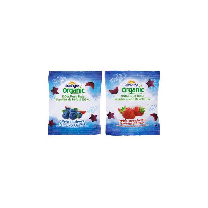 SunRype Organic Fruit Bites