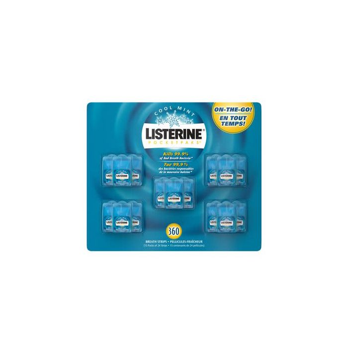 Listerine Cool Mint PocketPaks Breath Strips