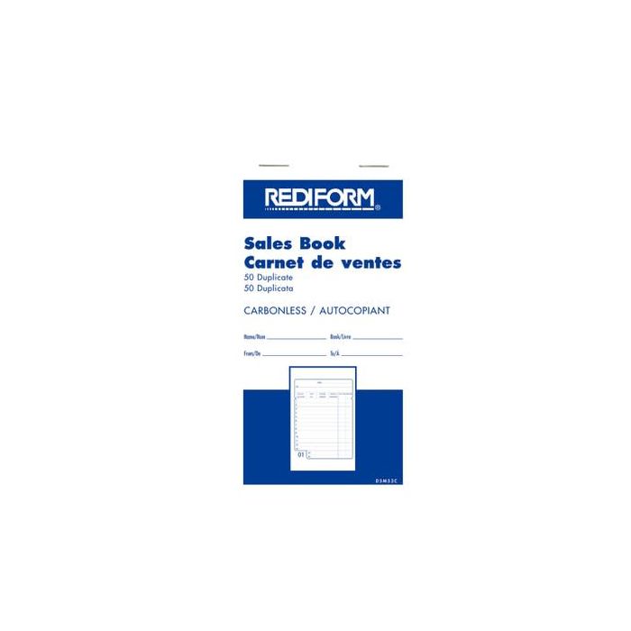 Rediform 50 Numbered Duplicates Sales Book