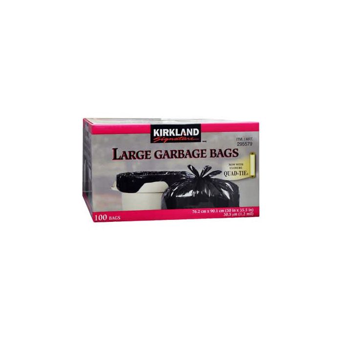 Kirkland Signature Large Garbage Bags