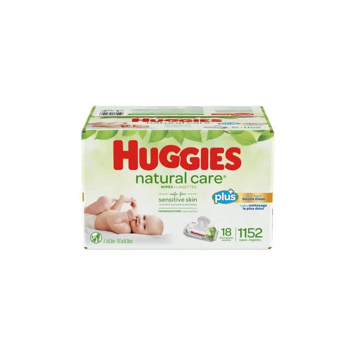 Huggies Natural Care Plus Wipes