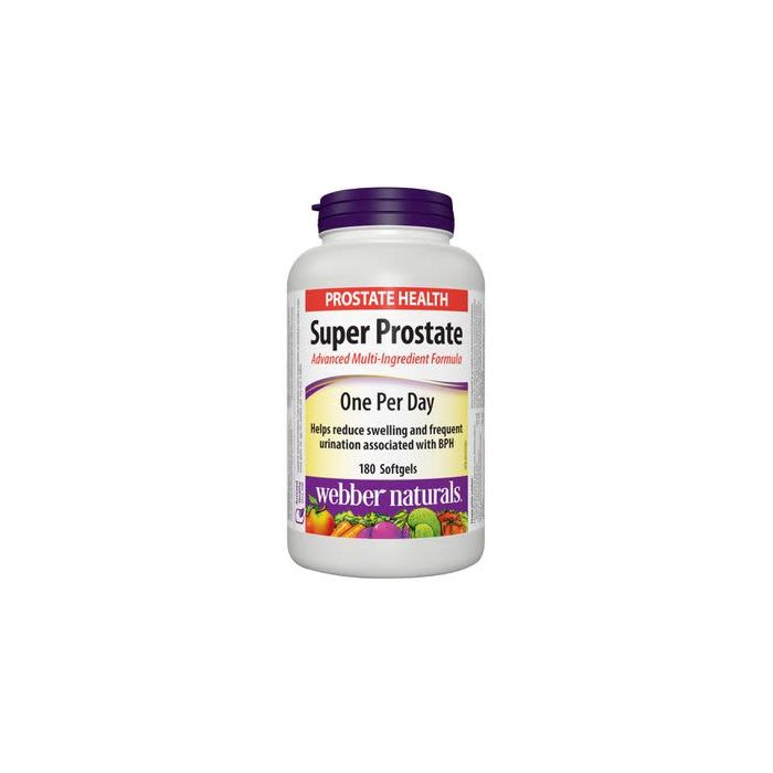 Webber Naturals Super Prostate Advanced Multi-Ingredient Formula Softgels