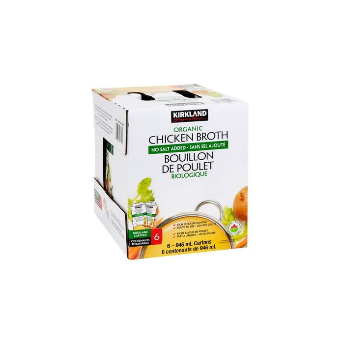 Kirkland Signature Organic Chicken Broth