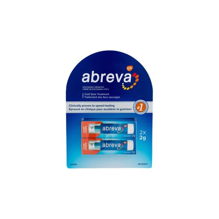 Abreva Cold Sore Cream Pump