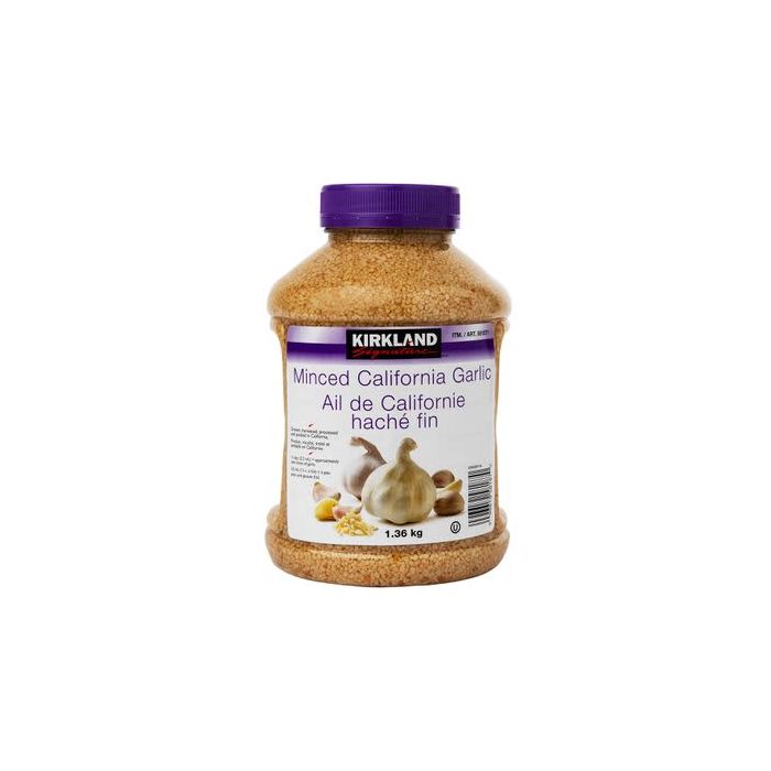 Kirkland Signature Minced California Garlic