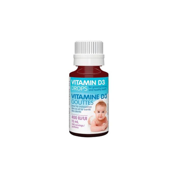 Webber Naturals 400IU Vitamin D3 Drops