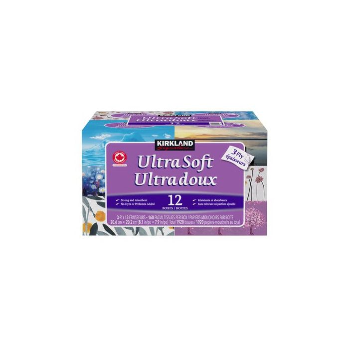 Kirkland Signature Ultra Soft Facial Tissues