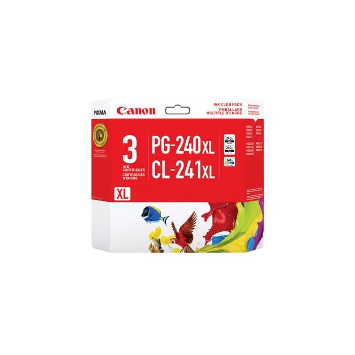 Canon PG-240XL Black & 241XL Colour Combo Pack