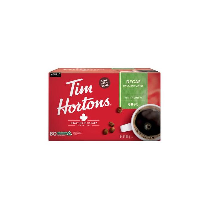 Tim Hortons Decaf Single-Serve K-Cup Pods