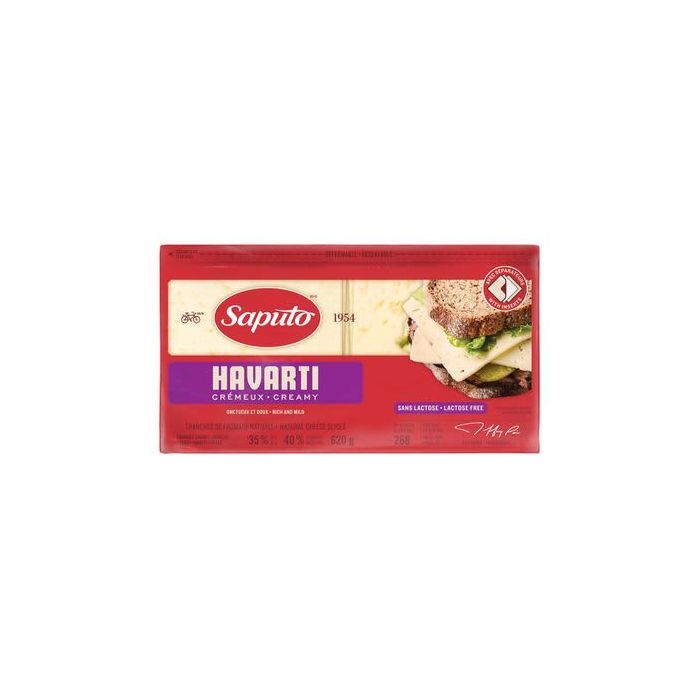 Saputo Sliced Havarti Cheese