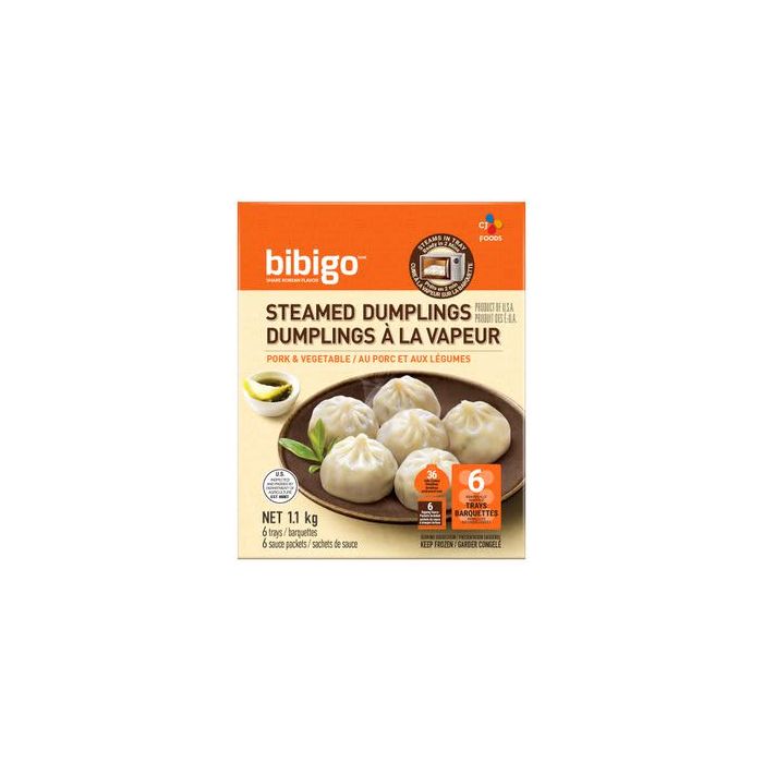 Bibigo Frozen Steamed Pork Dumplings