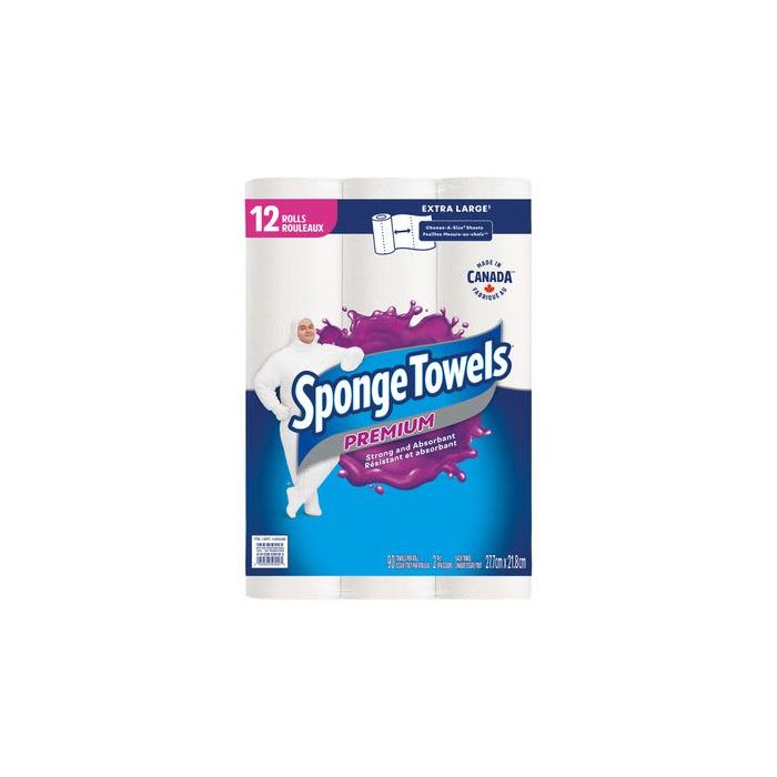 SpongeTowels Premium Paper Towels