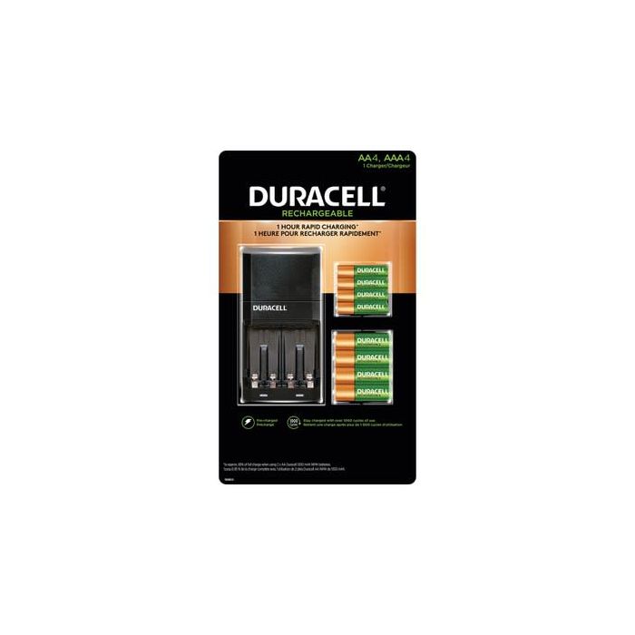 Duracell Rechargeable AA & AAA Battery Kit With Charger