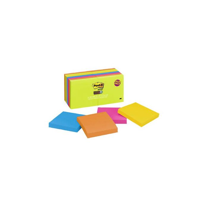 3M Post-it Super Sticky Rio de Janeiro Collection