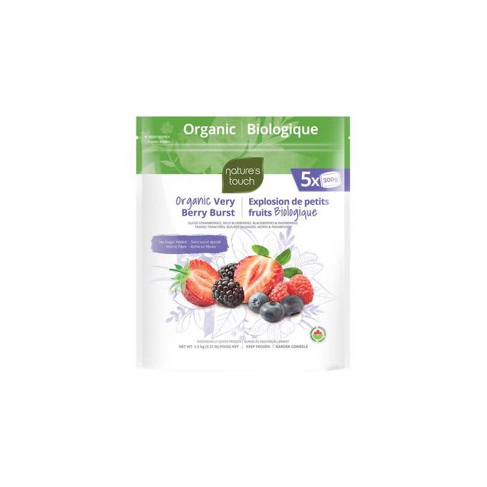 Nature's Touch Organic Very Berry Burst Frozen Mixed Berries