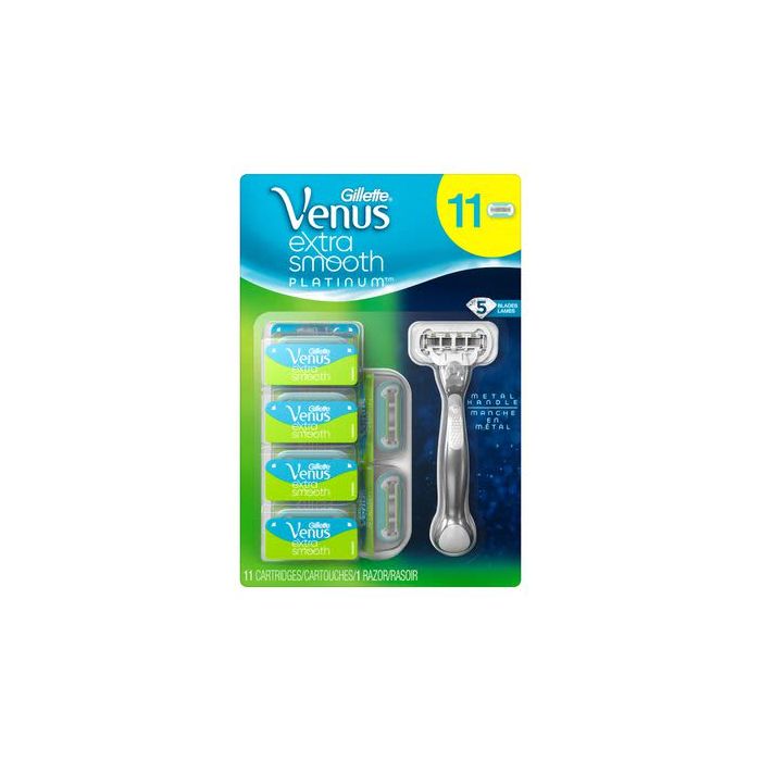 Venus Extra Smooth Platinum Razor & Cartridges