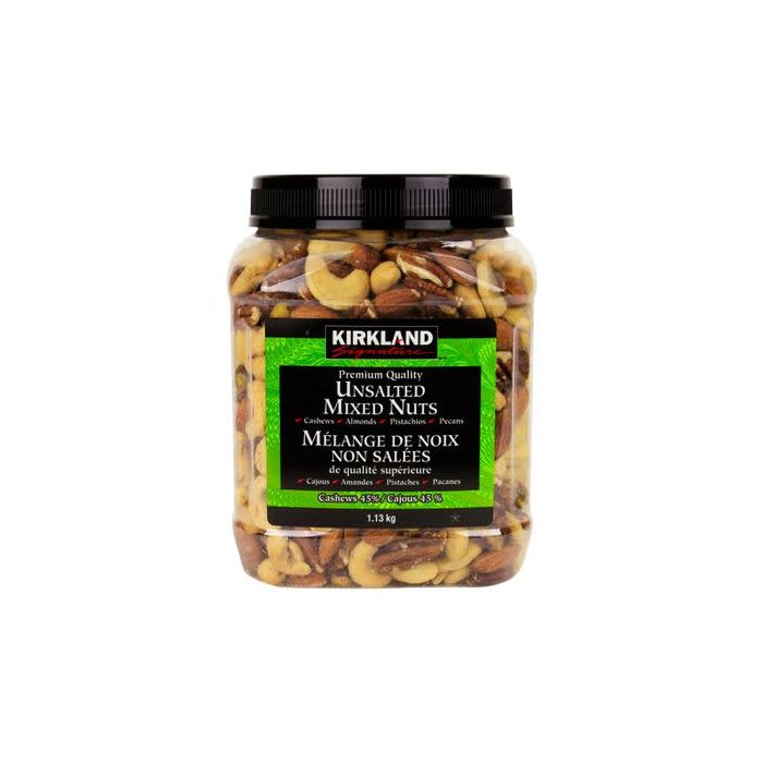 Kirkland Signature Unsalted Mixed Nuts