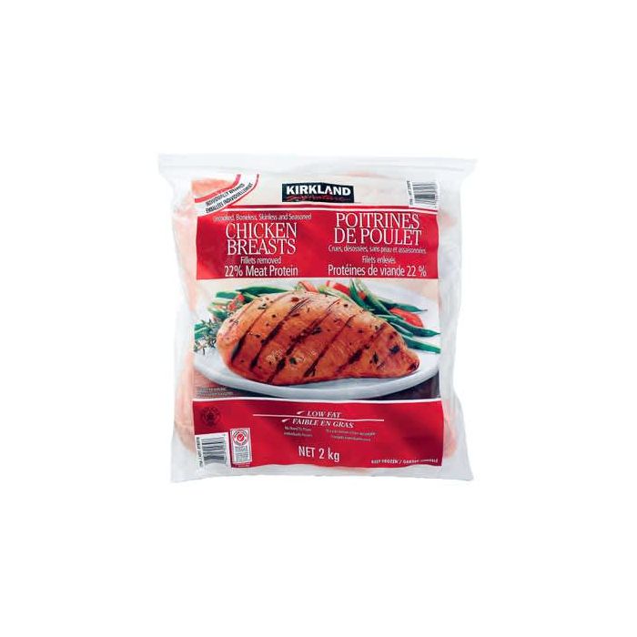 Kirkland Signature Boneless Skinless & Seasoned Chicken Breast