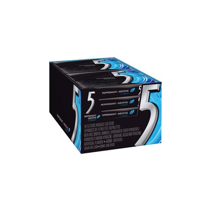 Wrigley 5 Cobalt Sugar-Free Gum