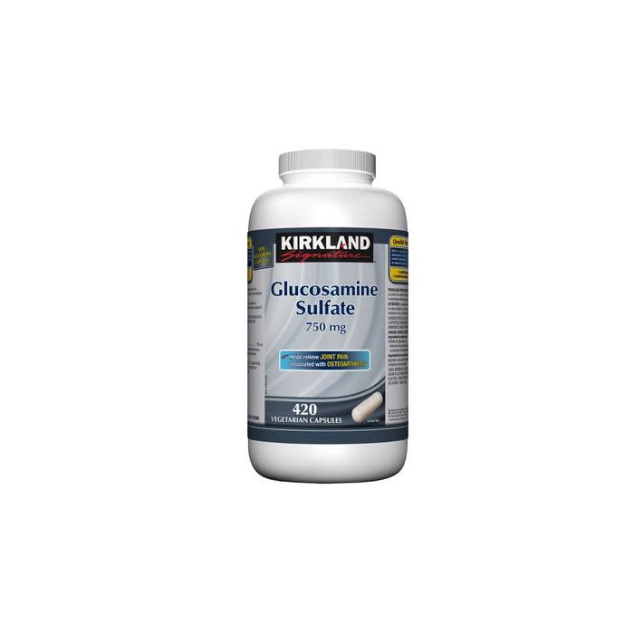 Kirkland Signature 750mg Glucosamine Sulfate Vegetarian Capsules