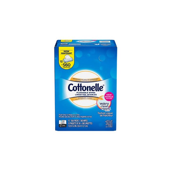 Cottonelle Flushable Wet Wipes