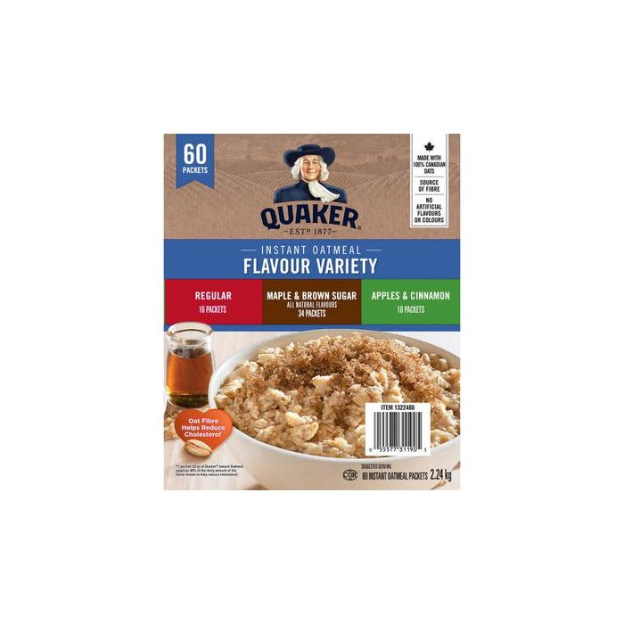 Quaker Oats Instant Oatmeal Variety Pack