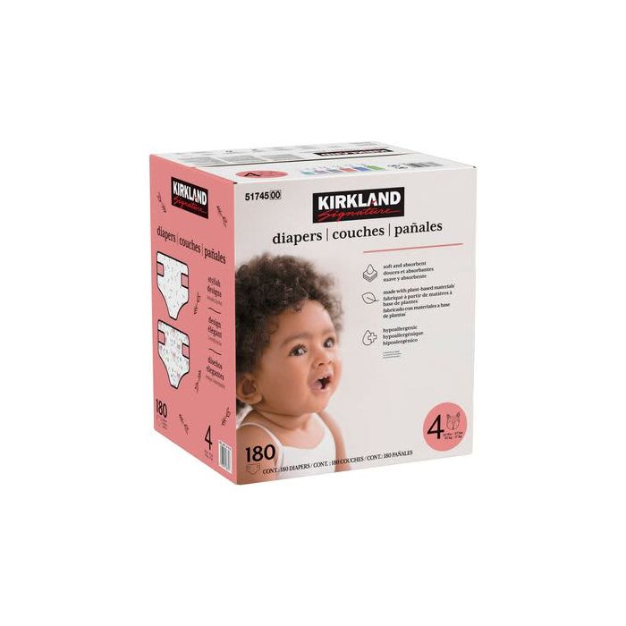 Kirkland Signature Size 4 Supreme Diapers