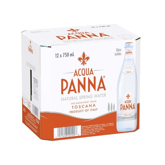 Acqua Panna Spring Water 12x750ml