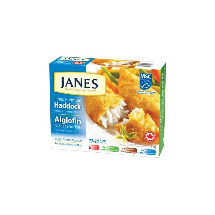 Jane Frozen Battered Haddock