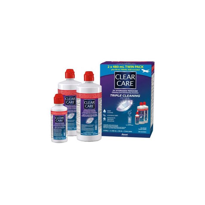 Clear Care Cleaning & Disinfecting Contact Solution