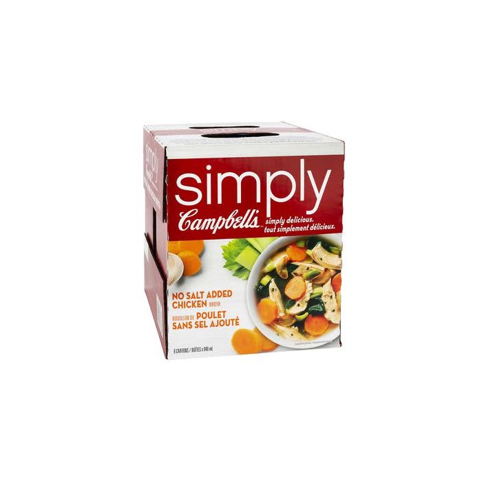 Campbell's Simply No Salt Chicken Broth