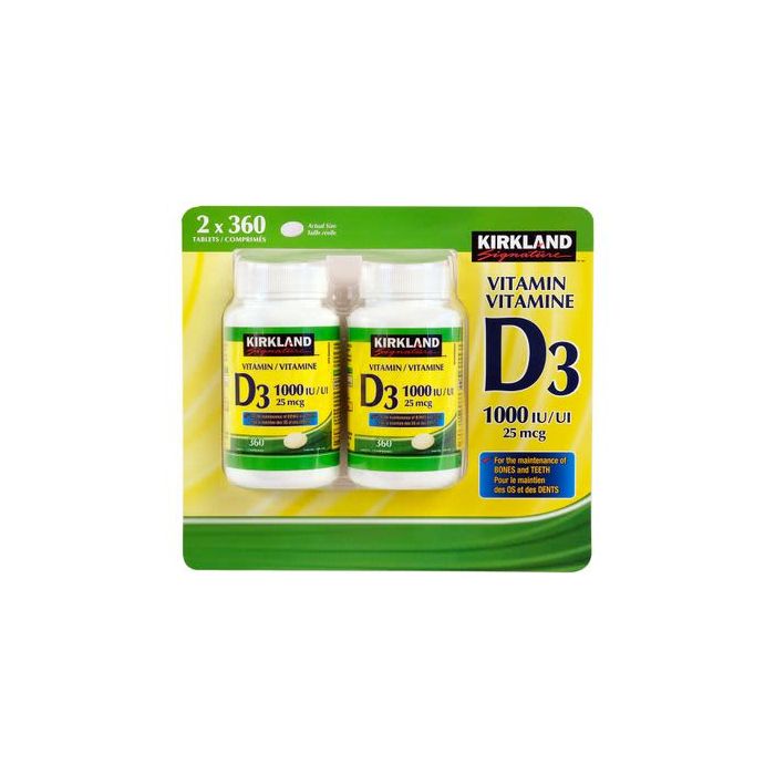 Kirkland Signature 1000 IU Vitamin D