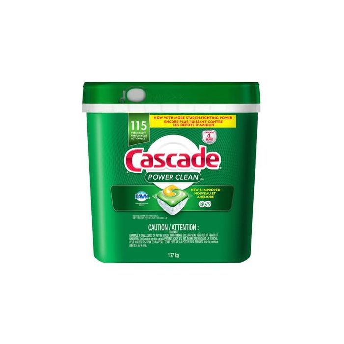 Cascade Power Clean Dishwasher Detergent ActionPacs