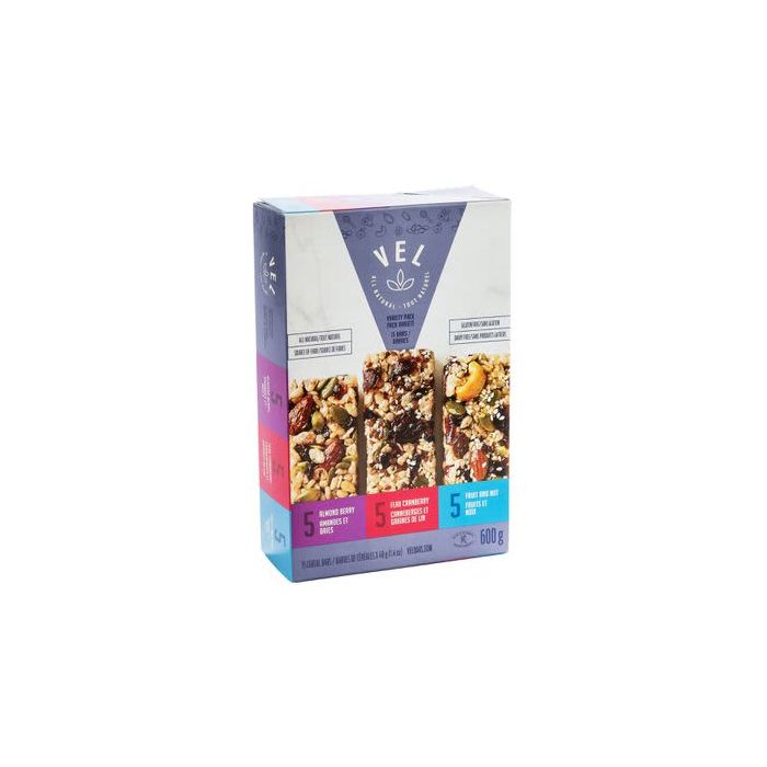 Vel Natural Bar Variety Pack