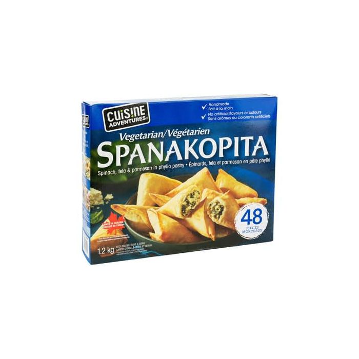 Cuisine Adventures Vegatarian Spanakopita