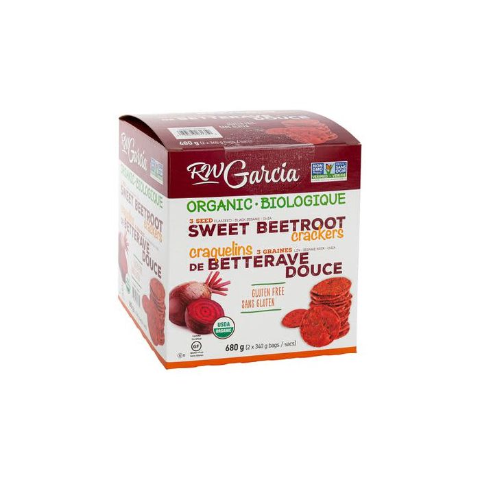 RW Garcia Organic Sweet Beet Crackers