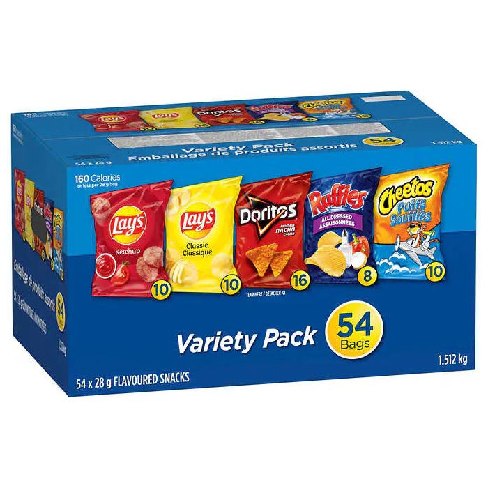 Frito Lay's Chips Variety Pack