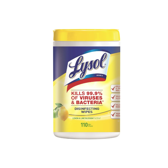 Lysol Disinfecting Wipes (5 packs - 110 wipes per pack)