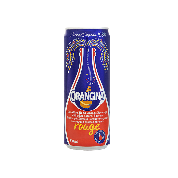 Orangina Rouge Sparkling Orange Drink 24 x 330 mL