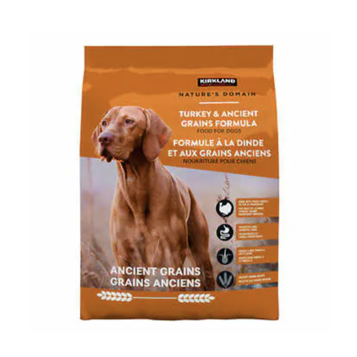 Kirkland Signature Nature’s Domain Turkey & Ancient Grain Dog Food