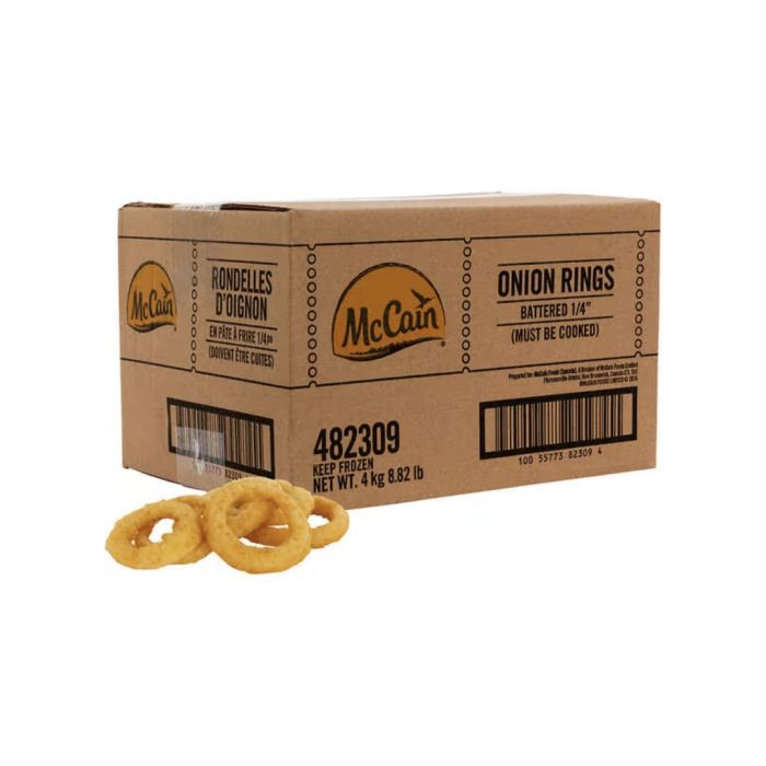 McCain Onion Rings 1/4" 4KG