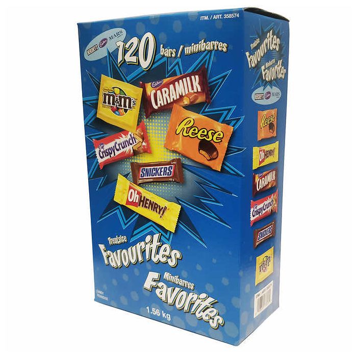 Halloween Treat Size Bars 150ct