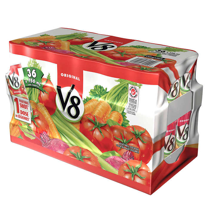 V8 Original Vegetable Cocktail 36 × 156 mL